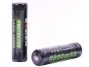 2Pcs Soshine 3.7V 2900mAh Protected Rechargeable 18650 Battery with Plastic Case